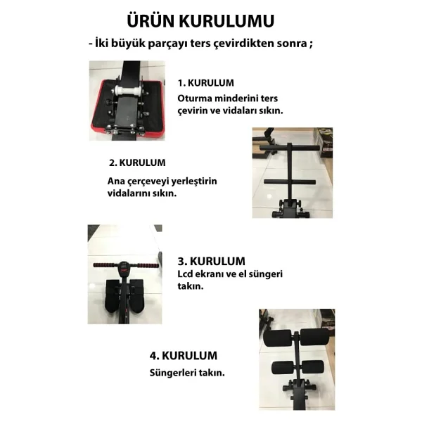 Kochler Kendox Row Kürek Çekme Aleti - Görsel 6
