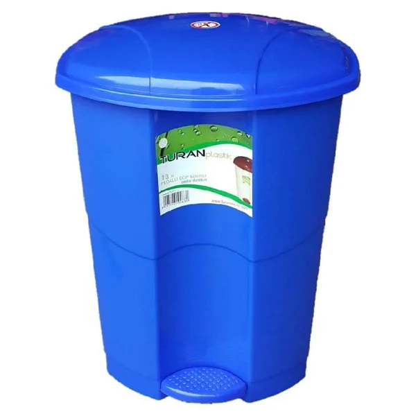 Smartware 18 Lt Pedallı Çöp Kovası (10191) Beyaz - Görsel 7