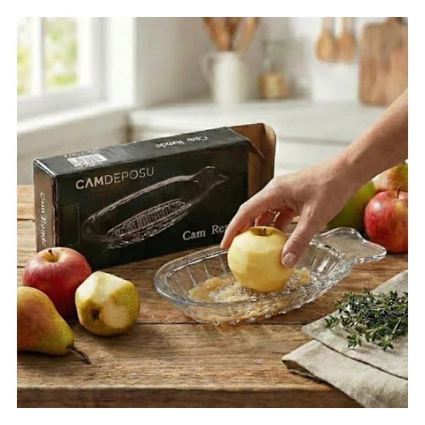 Bastonlu Cam Oval Rende - Görsel 9