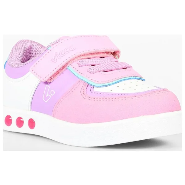 Vicco Sam 313.B21k.130-06 Pembe Işıklı Bebek Sneaker - Görsel 5