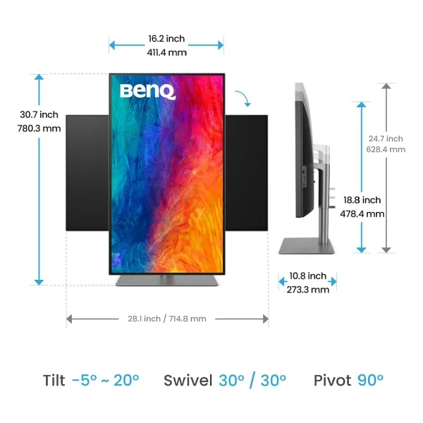Benq Pd3225u 31.5" 5 Ms 4K Ips 60 Hz Monitör - Görsel 6