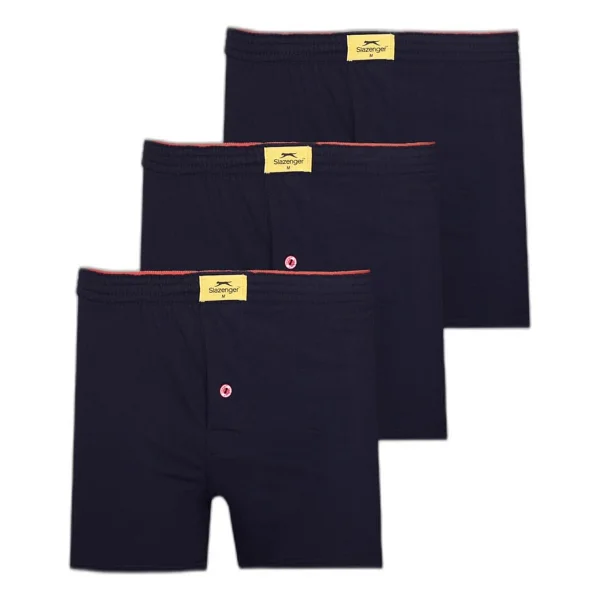 Slazenger Slazenger He 3 Lü Set Erkek Gri Boxer - Görsel 5