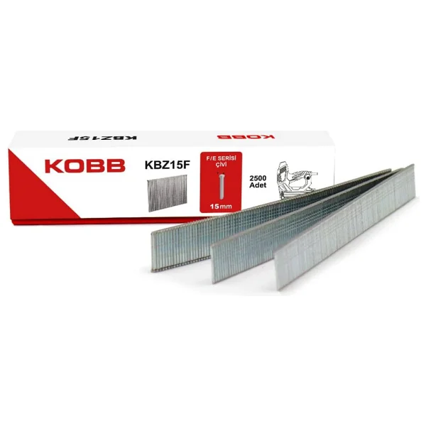 Kobb Kbz25f F/E/J/8 Serisi 25 Mm 2500 Adet Kesik Başlı Çivi - Görsel 9