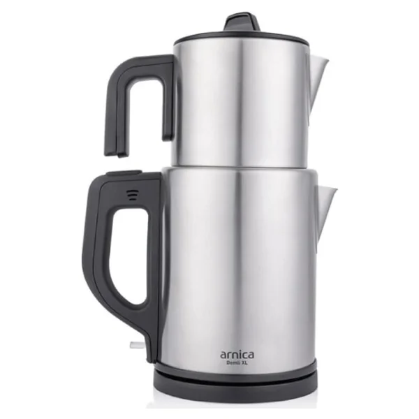 Arnica Demli XL Inox Çelik Çay Makinesi - Görsel 2