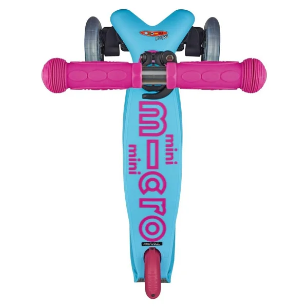 Micro Mini Deluxe MMD074 Turkuaz-Pembe 3 Tekerlekli Çocuk Scooter - Görsel 8