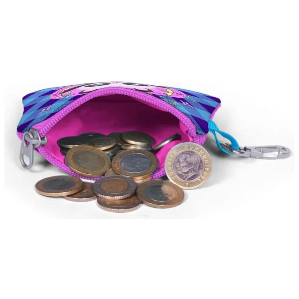 Coral High Kids Sevimli Panda Bozuk Para Çantası - Pembe / Mavi - Kız Çocuk 21759 - Görsel 4