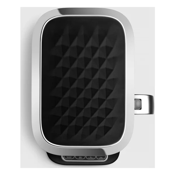 Karaca Çaysever Robotea Pro Quartz 4in1 2500 W Black Chrome Konuşan Cam Demlikli Çay Makinesi - Görsel 5