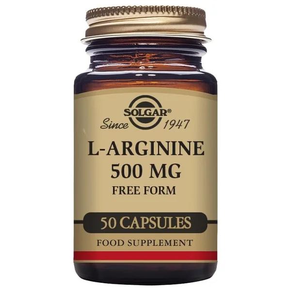 Solgar L-Arginine 500 mg 50 Kapsül - Görsel 8