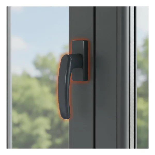 Pimapen Pvc Pencere Kolu - Plastik - Beyaz - Model 2 - (2 Adet) - Görsel 8