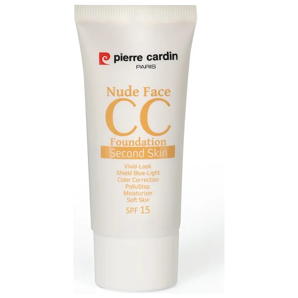 Pierre Cardin Nude Face CC Krem Spf 15 Medium Deep - Görsel 2
