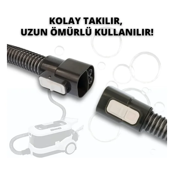 Kiwi Kcc 4320 İle Uyumlu Koltuk Ve Halı Yıkama Makinesi Hortumu - Görsel 4