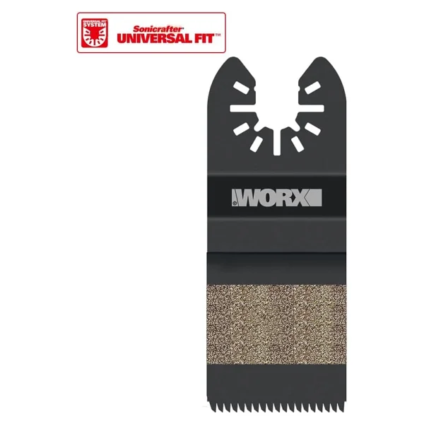 Worx Wa4960 Çok Amaçlı Raspalama Makinası İçin 35x40mm Ahşap, Pvc Universal Kesme Ve Zımparalama Bıçağı - Görsel 2