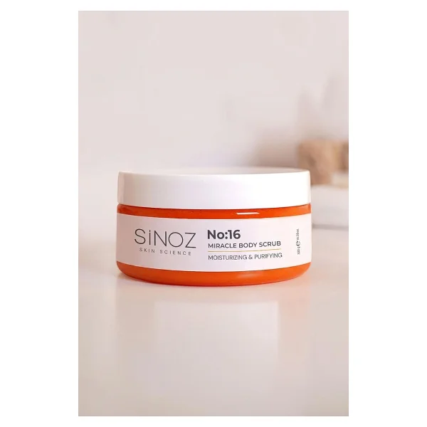 Sinoz No:16 Yoğun Nemlendirici Besleyici Ve Arındırıcı Vücut Peelingi 300 Gr - Görsel 6