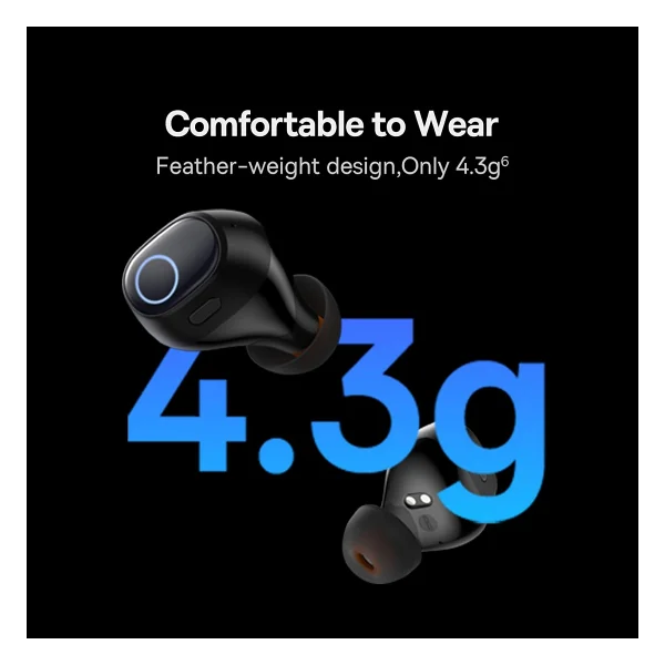 Baseus Bowie Wm03 TWS Siyah Kulak İçi Bluetooth Kulaklık - Görsel 6