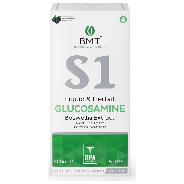 Biomet S1 Likit ve Bitkisel Glukozamin 500 ml - Görsel 2