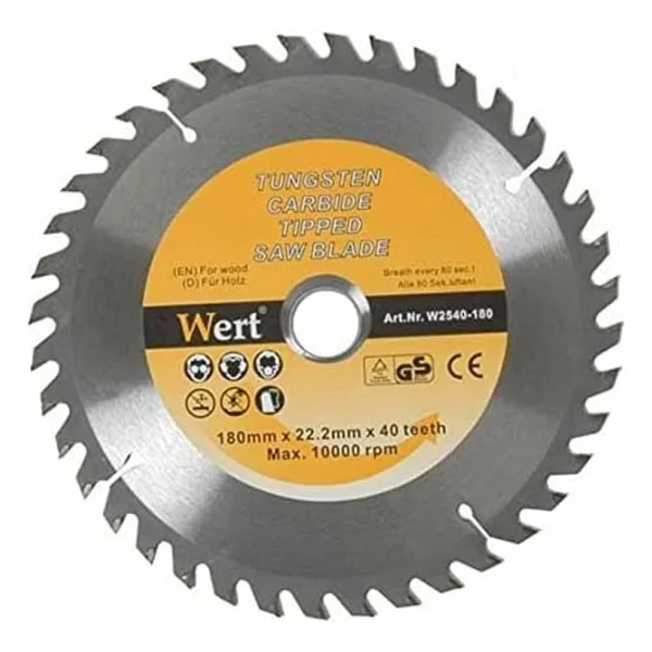 WERT 2540-125 Ahşap Kesme Testeresi (Ø 125mm) - Görsel 2