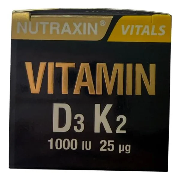 Nutraxin Vitamin D3 K2 120 Tablet - Görsel 6