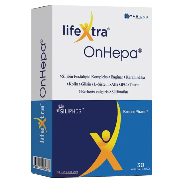 Lifextra OnHepa 30 Yumuşak Kapsül - Görsel 4
