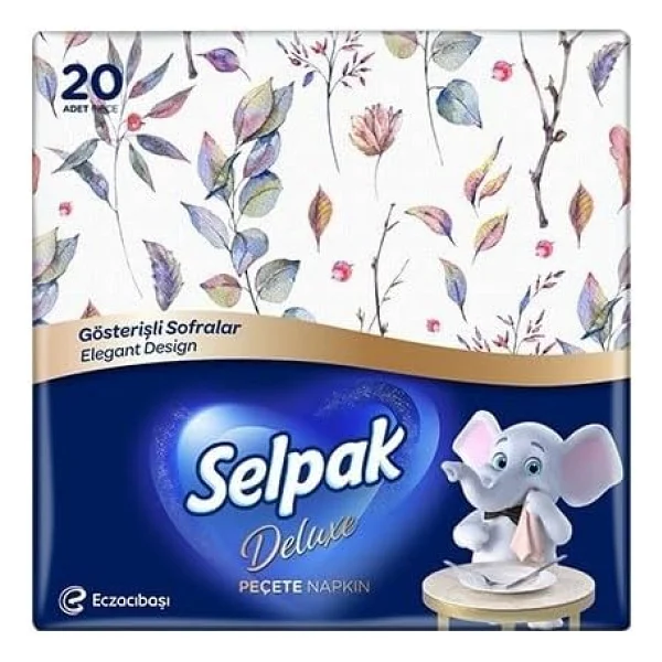 Selpak 20'li Deluxe Peçete - Görsel 4