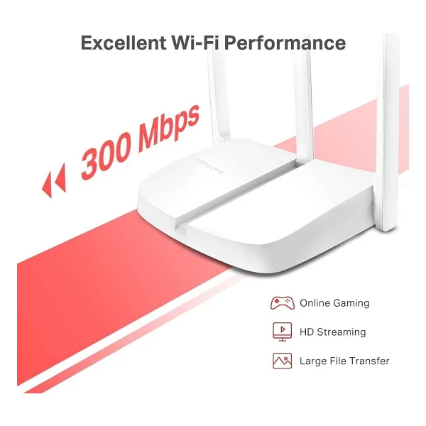 Mercusys Mw306r 3 Port 300 Mbps Router - Görsel 6