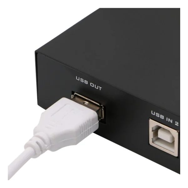 Alfais Marka: 5020 2 Port Yazıcı Printer USB Çoklayıcı Switch Splitter Hub Kategori: Switchler - Görsel 3