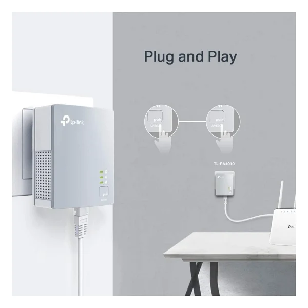 Tp-Link Tl-Pa4010kıt Powerline Adaptör - Görsel 9