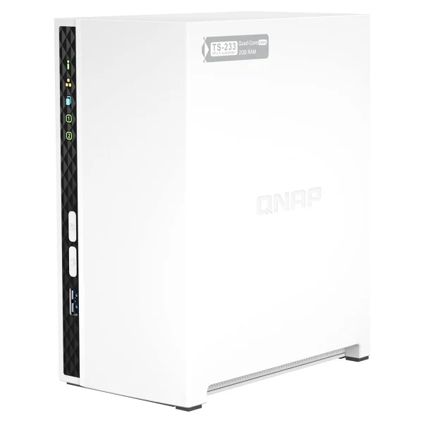 Qnap Turbonas TS-233 2GB 2 Bay 1xGLAN Depolama Ünitesi - Görsel 7