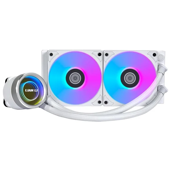 Lian Li Galahad Iı Trinity Aıo G89.Ga2t24w.00 Argb 240 Mm Beyaz İşlemci Sıvı Soğutucu - Görsel 2