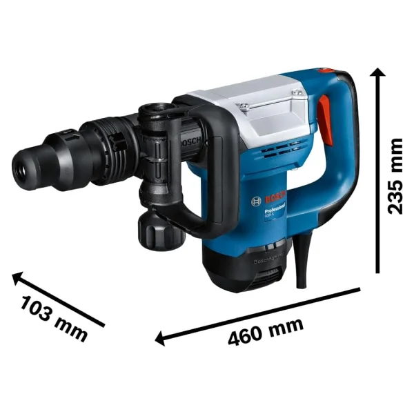 Bosch GSH 500 1100 W Kırıcı-Delici - Görsel 2
