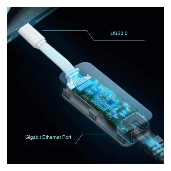 Tp-Link Ue300c Type-C To Ethernet Dönüştürücü - Görsel 7
