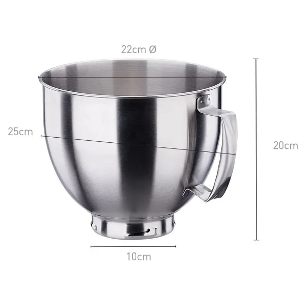 Korkmaz Pro Mix A470-03 1600 W 4.7 lt Kırmızı Stand Mikser - Görsel 9