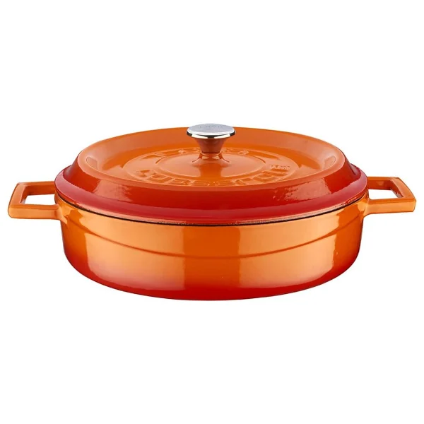 Lava Trendy 24 Cm Yayvan Döküm Tencere - Görsel 10