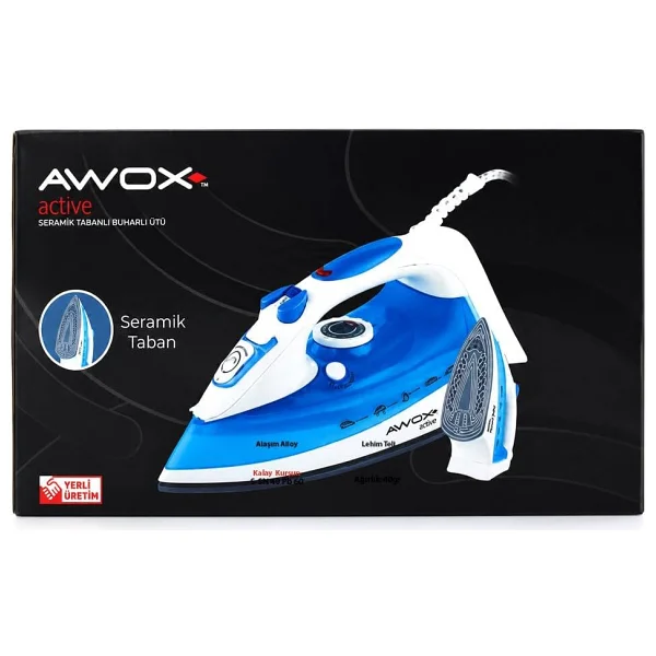 Awox Active Buharlı Ütü 2600 Watt - Çok Renkli - Görsel 2