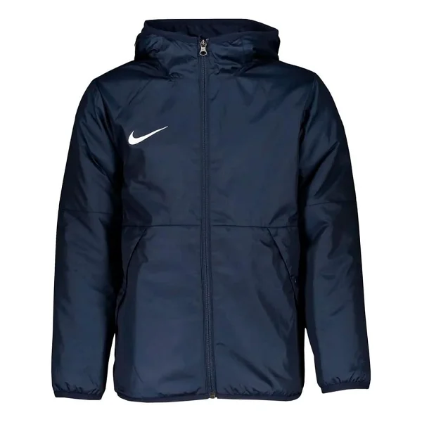 Nike Therma Repel Park 20 Fall CW6159-451 Kapüşonlu Lacivert Çocuk Mont
