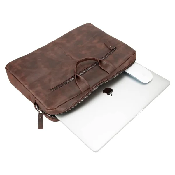 Plm Case Apollo Kahverengi 16" Laptop Çantası - Görsel 5