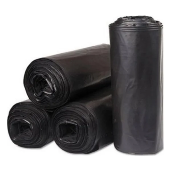 Kalbi Ticaret Kalın Çöp Torbası 300 Gr X 5 Rulo Siyah Çöp Poşeti 80x110 Cm Jumbo Endüstriyel Çöp Torbası - Görsel 2