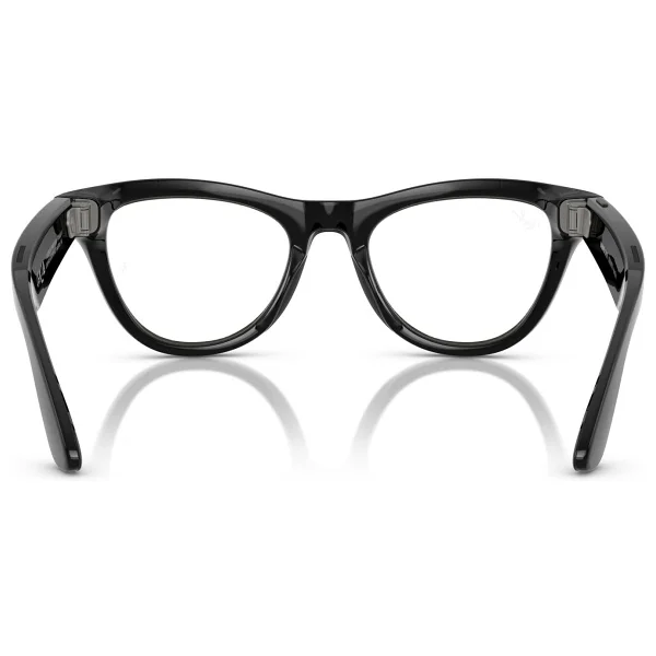 Ray-Ban Meta Skyler Rw4010 601/Ch Parlak Siyah-Ametist Akıllı Gözlük - Görsel 9