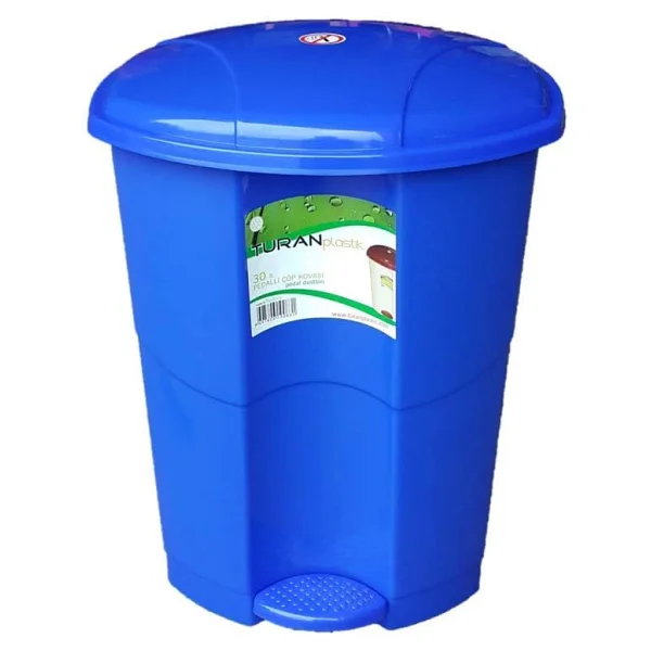 Smartware Pedallı Çöp Kovası 30 LT BEYAZ - Görsel 4