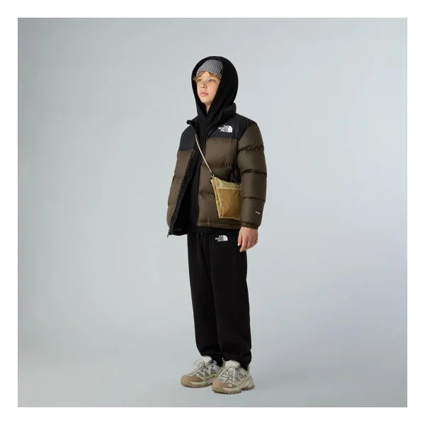 The North Face Mor - Siyah Kız Çocuk Mont NF0A8A4C6KO1-TEEN 1996 Retro Nuptse - Görsel 2