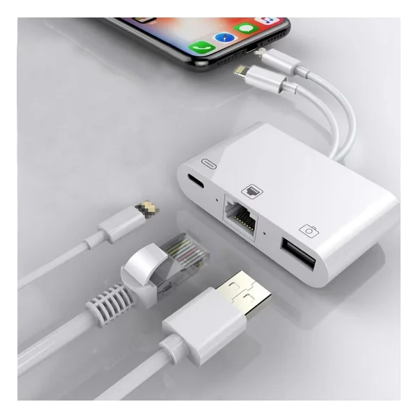 Qport Q-THV2 Type-C To HDMI/VGA Çevirici - Görsel 10
