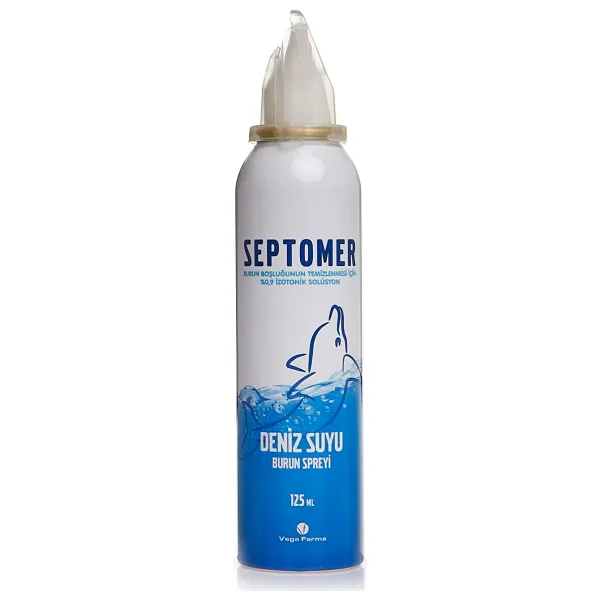 Septomer İzotonik Solüsyon Okyanus Deniz Suyu 125 Ml Burun Spreyi - Görsel 5
