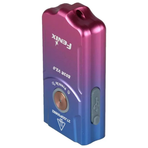 Fenix E03r V2.0 500 Lümen LED Şarjlı Nebula Anahtarlık Fener - Görsel 4