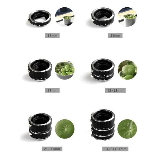 MeiKe Canon Eos İçin Otomatik Makro AF Tüp, Oto Fokus - Görsel 5