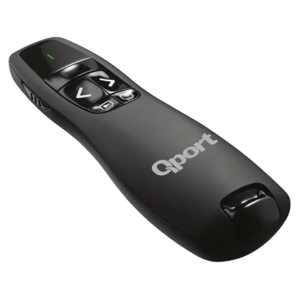 Qport Q-SUN400 2.4 GHz Kırmızı Lazerli Kablosuz Presenter Siyah - Görsel 2
