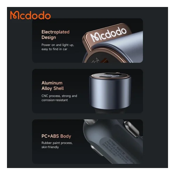 Mcdodo Cc-3690 75 W Hızlı Araç Şarj Aleti - Görsel 5