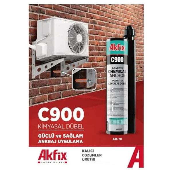 Akfix C900 345 ml Kimyasal Dübel - Görsel 8