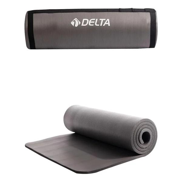 Delta Konfor Zemin 10 Mm Taşıma Askılı Pilates Minderi Yoga Matı, Lila, 10 Mm - Görsel 8