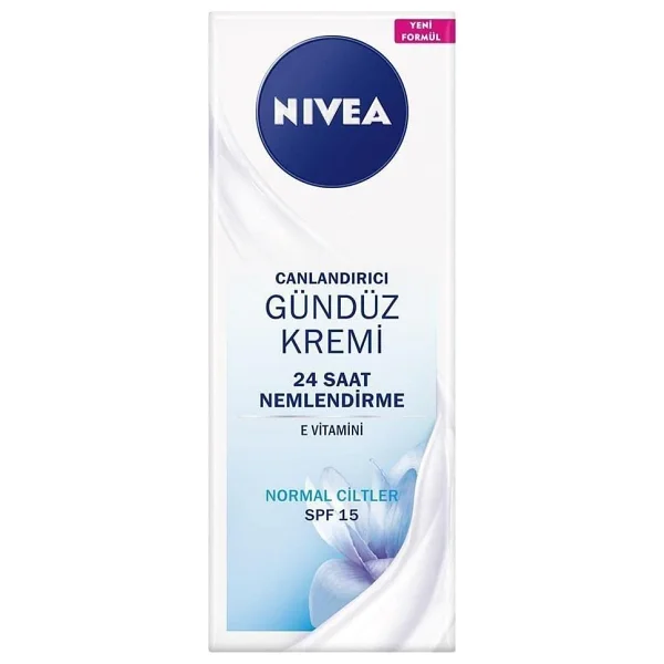Nivea Essentials Canlandırıcı Normal Ciltler İçin Spf 15 Tüp Gündüz Kremi 50 Ml - Görsel 3