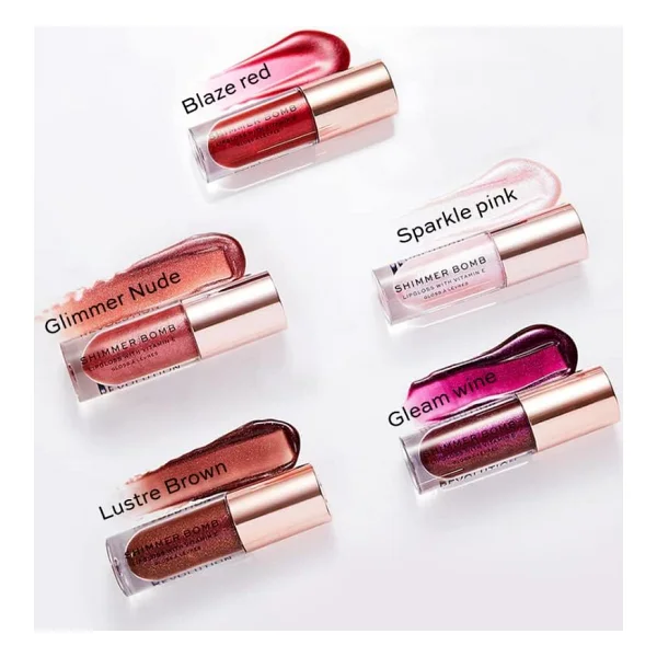 Revolution Shimmer Bomb Sparkle Dudak Parlatıcısı - Görsel 4