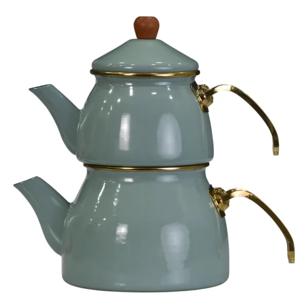 Acar Petit Fleur Xap-10430 Emaye Çaydanlık - Görsel 10